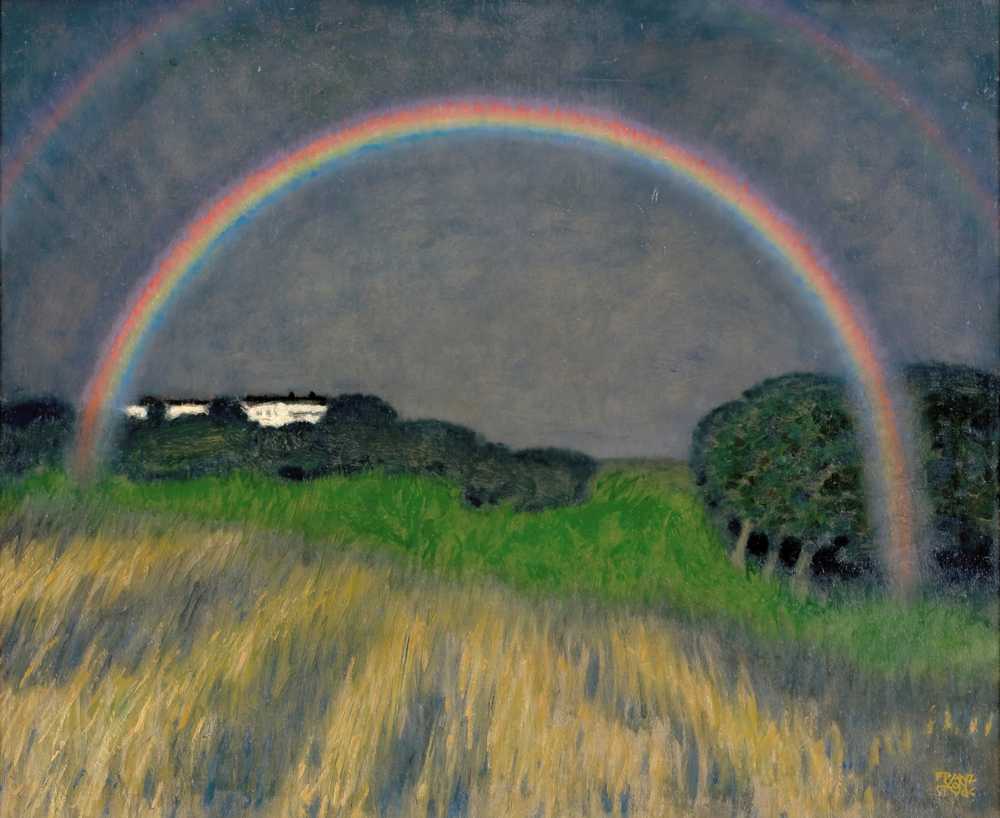 Rainbow landscape (1927) - Franz von Stuck