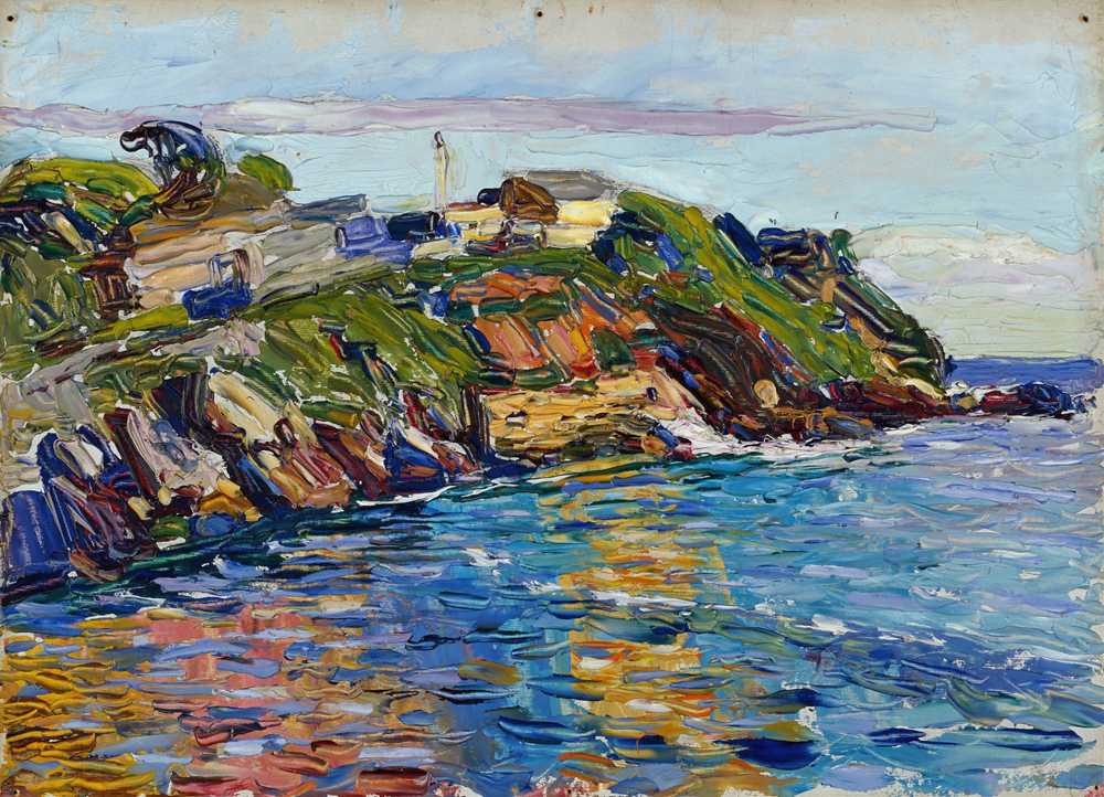 Rapallo – Bay (1906) - Wassily Kandinsky