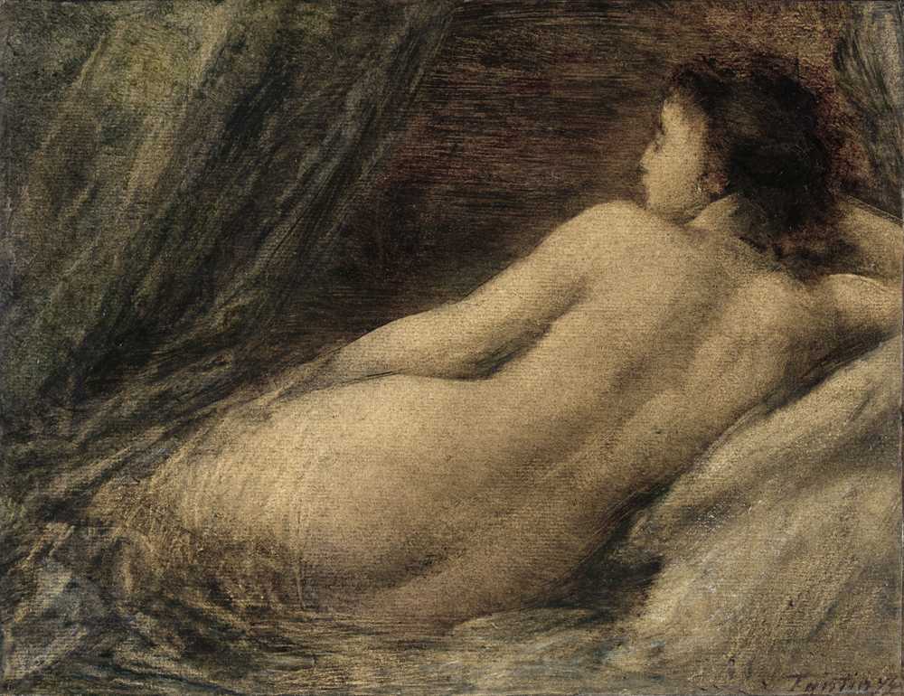 Reclining Nude (1874) - Henri Fantin-Latour