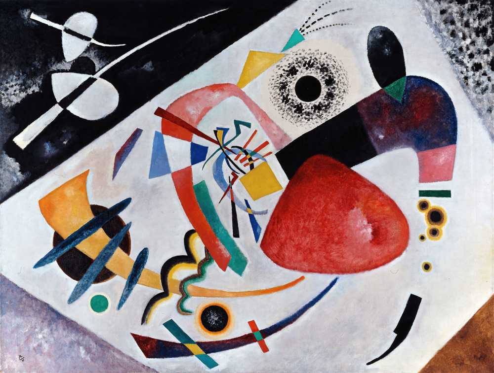 Red Spot II (1921) - Wassily Kandinsky