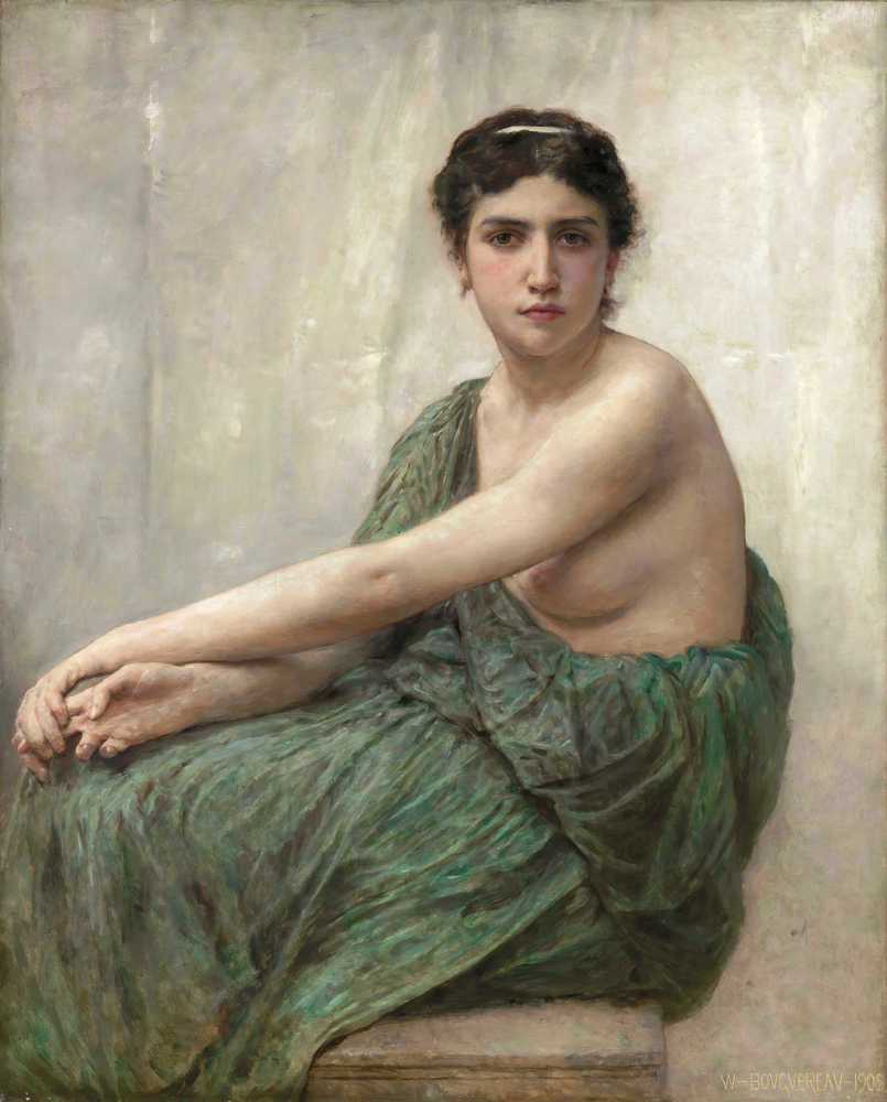 Reflection (1905) - William-Adolphe Bouguereau