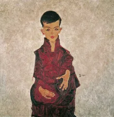 Reiner boy (portrait of Herbert Reiner) (1910) - Egon Schiele