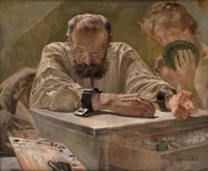 Relaxation (1899) - Jacek Malczewski