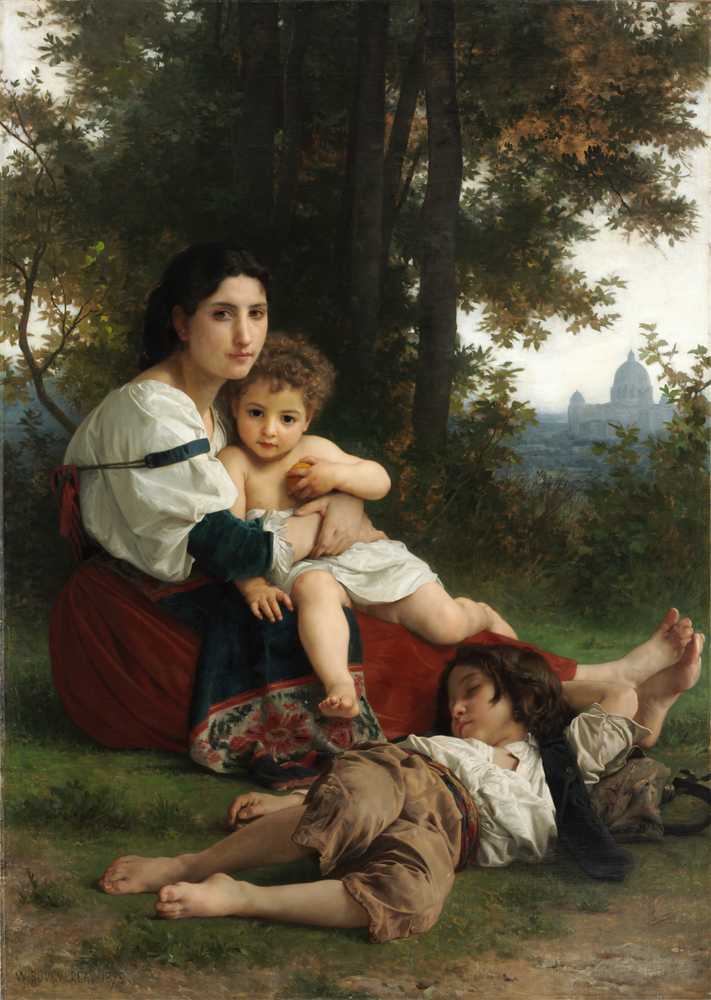 Rest (1879) - William-Adolphe Bouguereau
