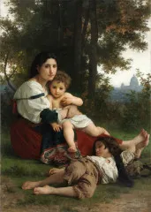 Rest (1879) - William-Adolphe Bouguereau