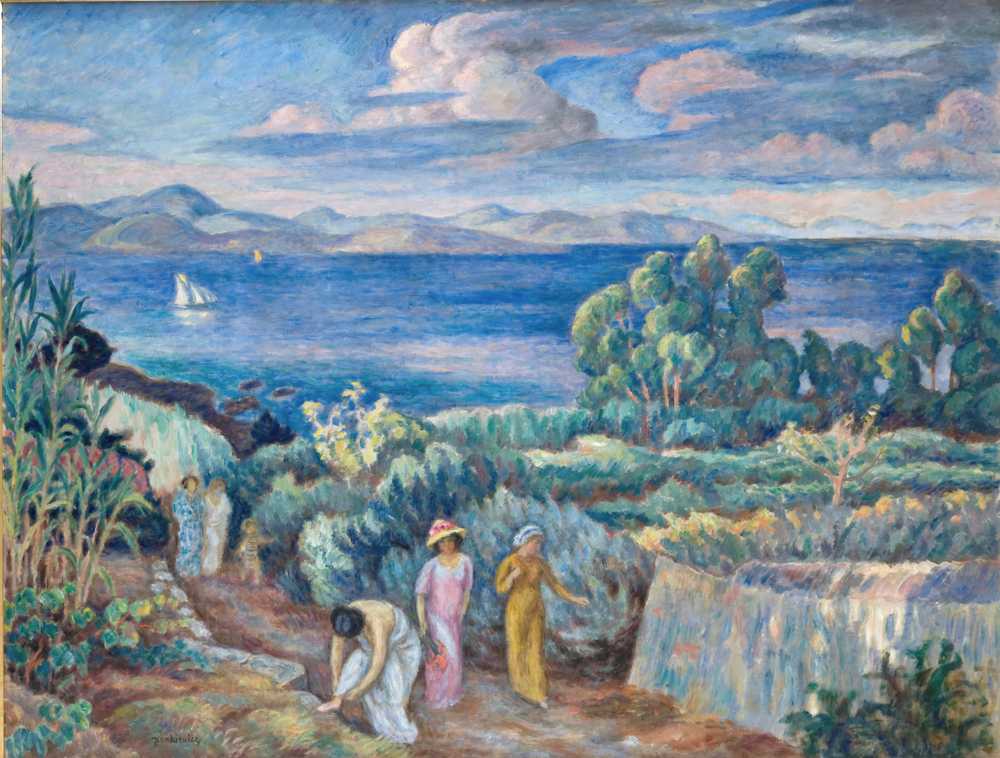 Return from a Swim (1909-1913) - Józef Pankiewicz