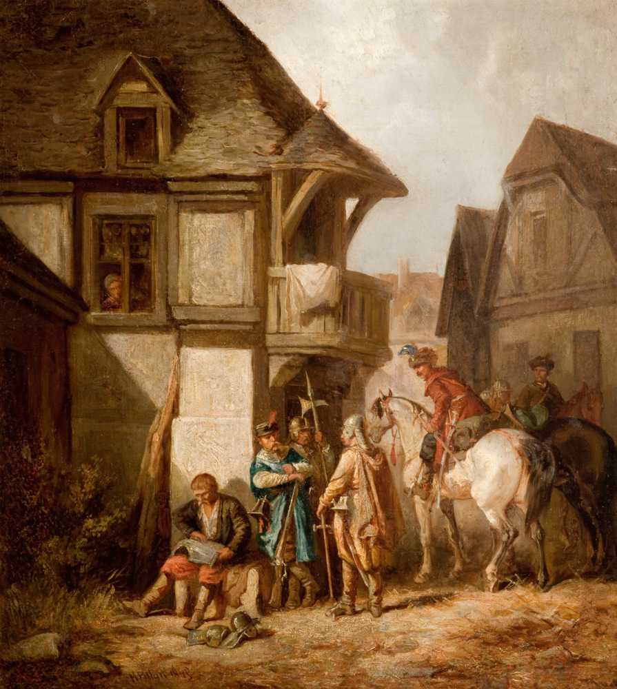 Return of the Lisowczycy (1868) - Henryk Pillati