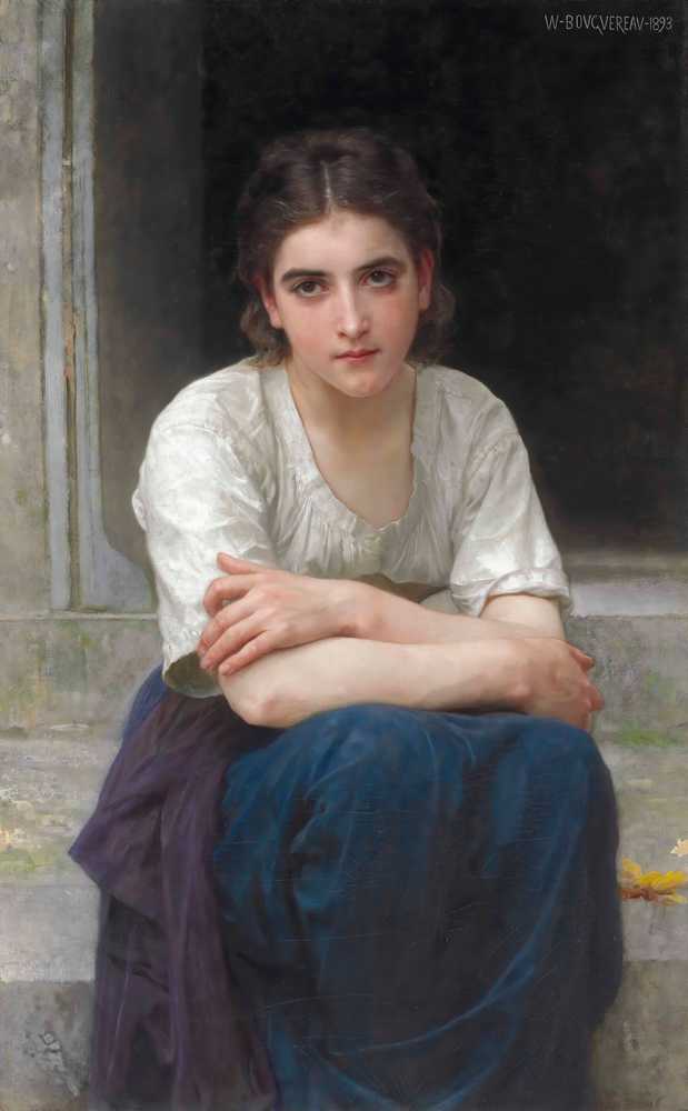Reverie on the Threshold (1893) - William-Adolphe Bouguereau