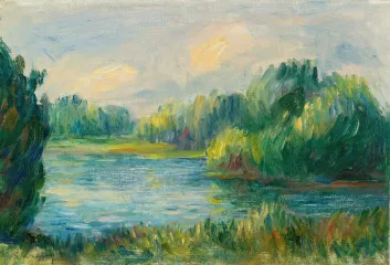 Riverside - Auguste Renoir