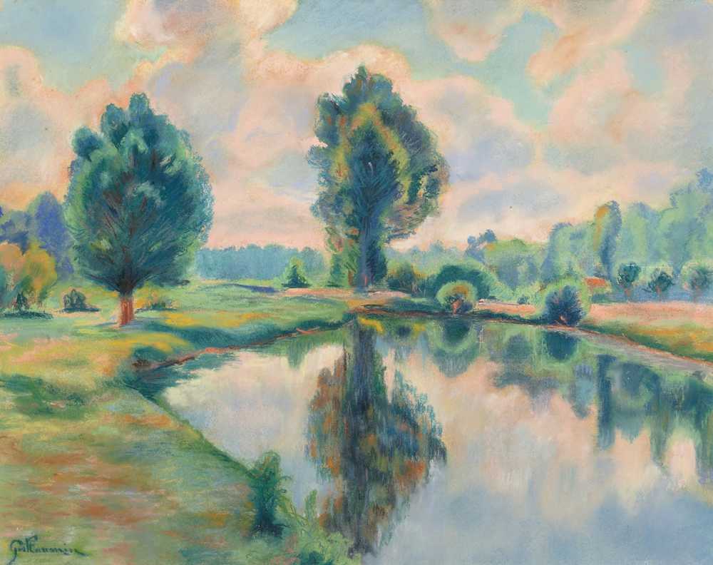 Riverside (circa 1900) - Armand Guillaumin