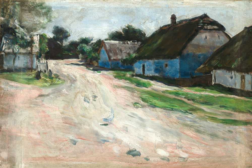 Road at Bronowice (1894-1895) - Aleksander Gierymski