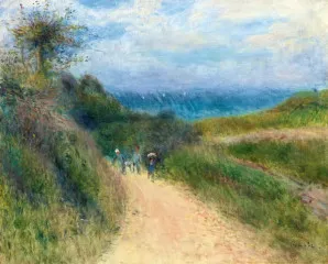 Road To Berneval - Auguste Renoir