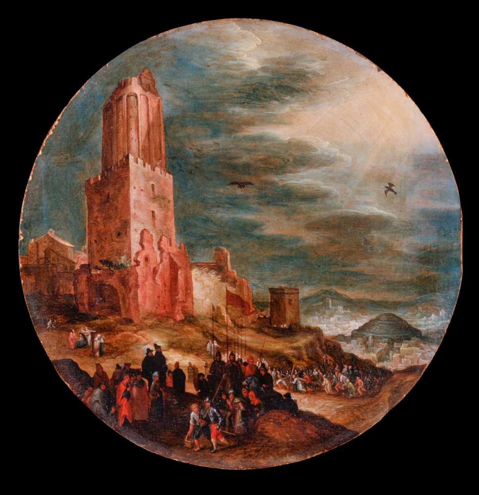 Road to Golgotha (circa 1600) - Jan Brueghel Starszy