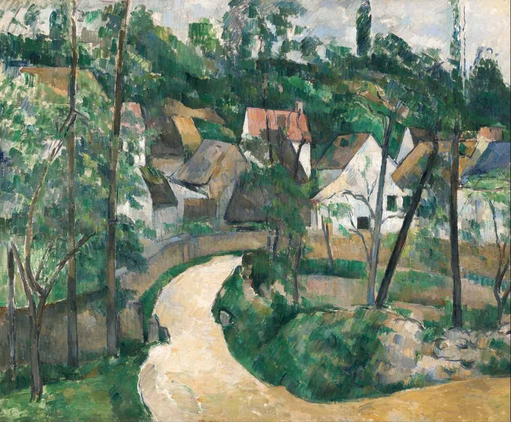 Road bend - Cezanne