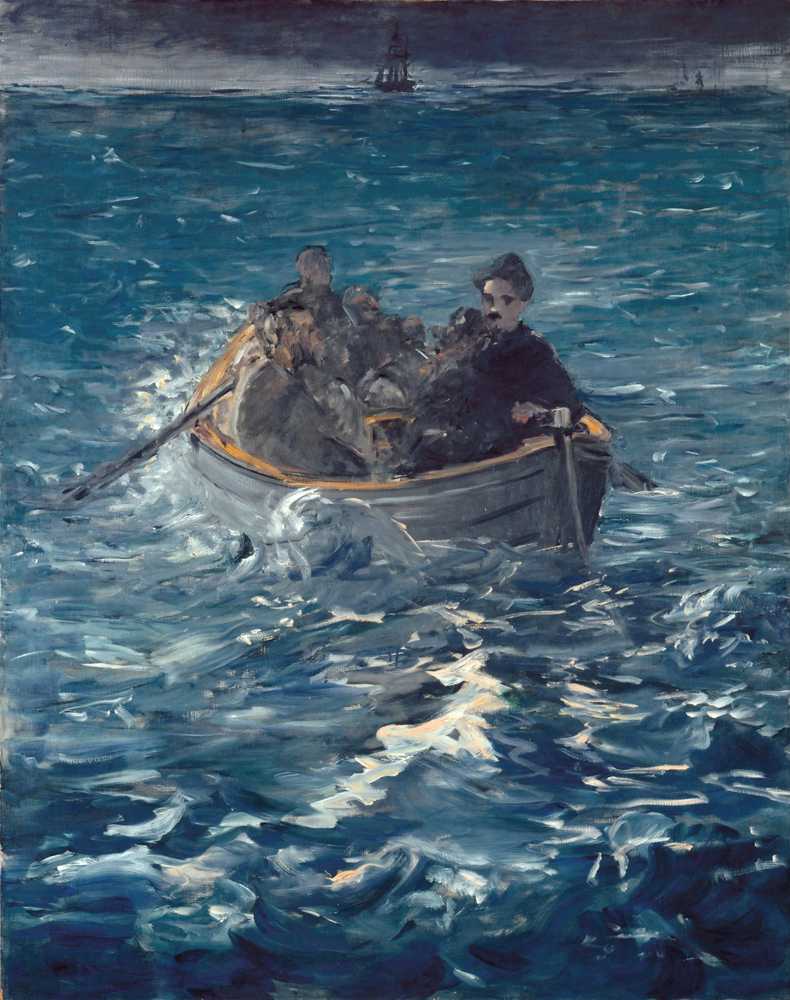 Rochefort’s Escape (1881) - Edouard Manet