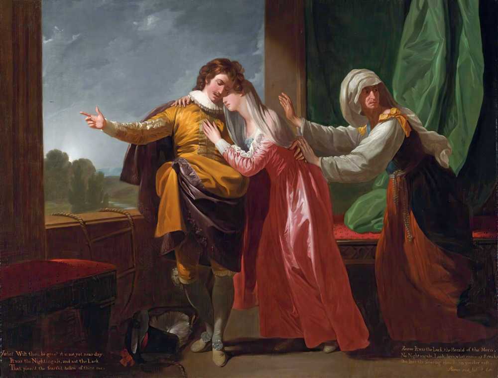 Romeo and Juliet - Benjamin West