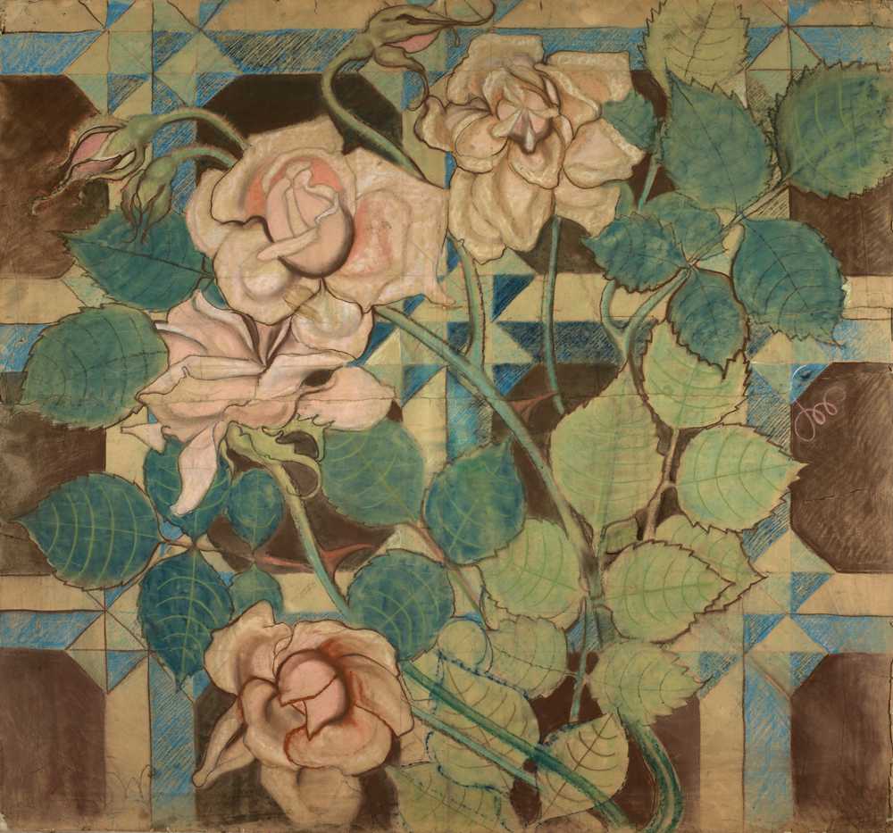 Roses (1897) - Stanisław Wyspiański