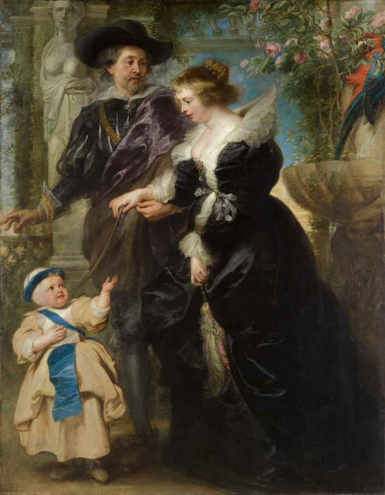 Rubens, Helena Fourment (1614–1673), and Their Son Frans (1633–1678) -