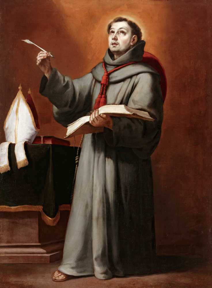 Saint Bonaventura - Bartolome Esteban Perez Murillo