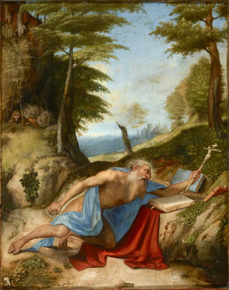 Saint Jerome Penitent - Lorenzo Lotto