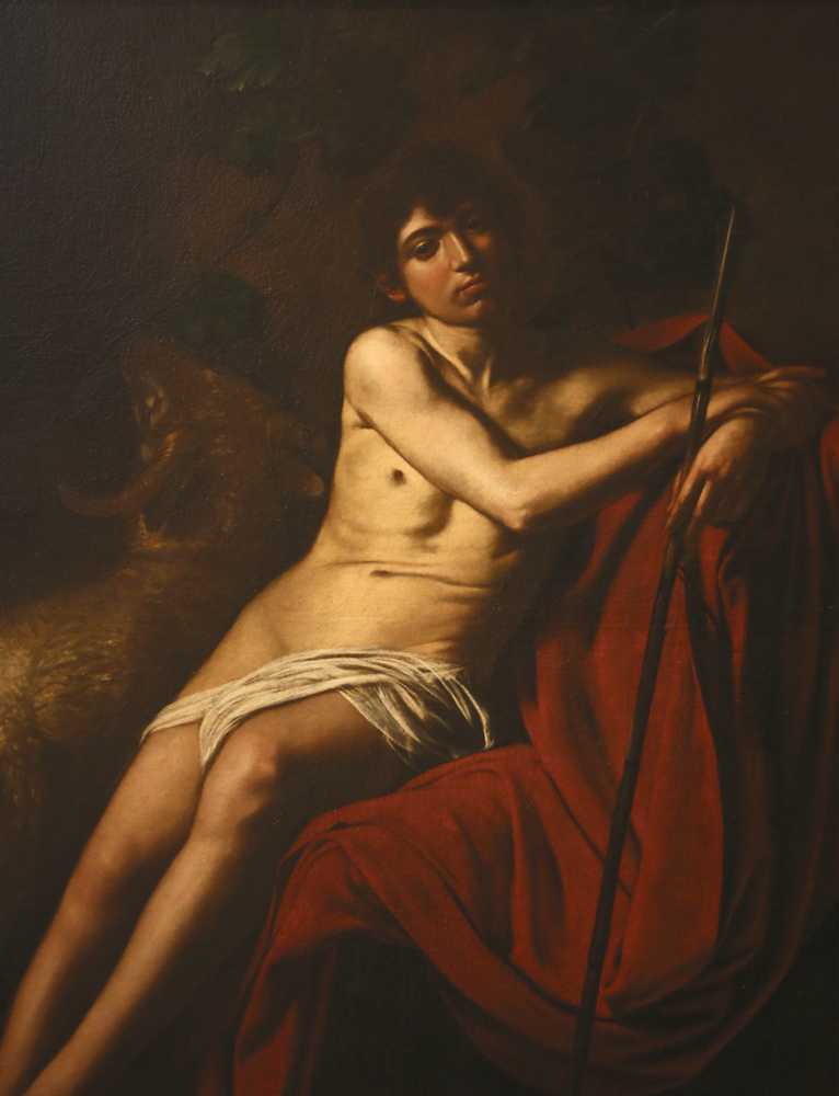 Saint John the Baptist (1609-1610) - Michelangelo Merisi de Caravag