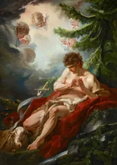 Saint John the Baptist (c. 1755) - Francois Boucher
