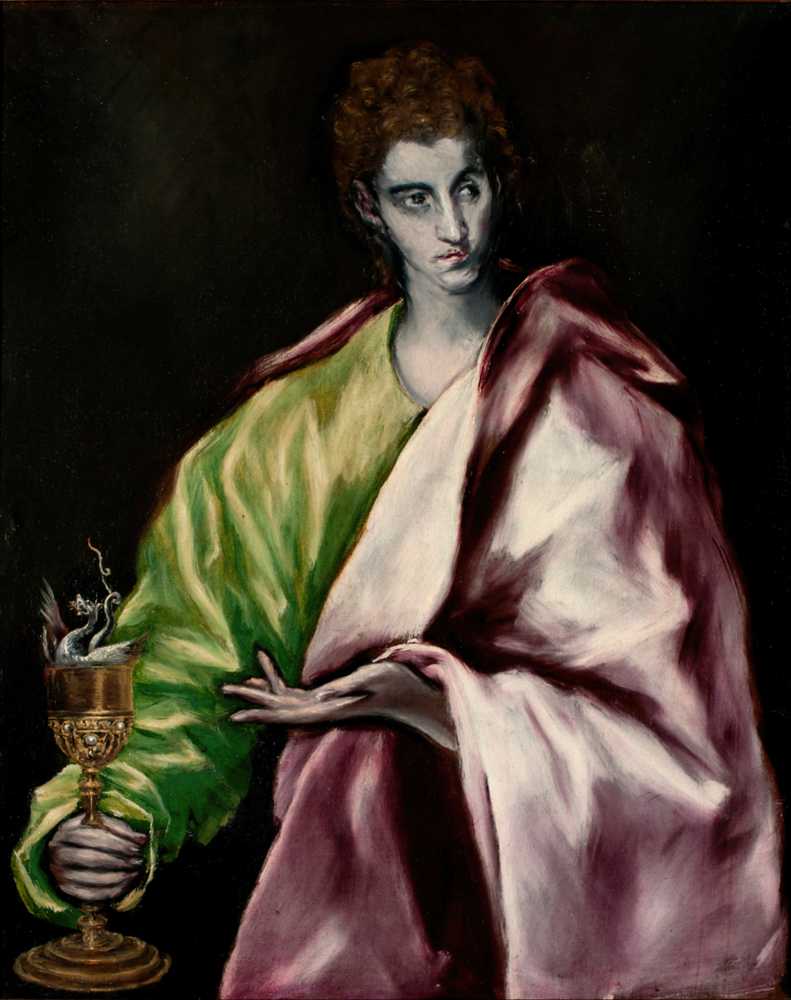 Saint John the Evangelist (1610-1614) - El Greco