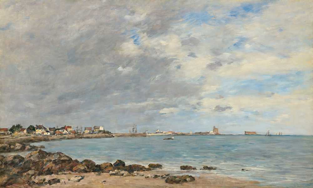 Saint-Vaast-La-Hougue, The Bay (1892) - Eugene Boudin