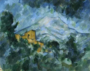 St. Victoire and Chateau Noir - Cezanne