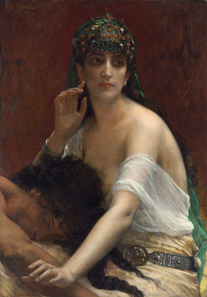 Samson And Delilah (1878) - Alexandre Cabanel
