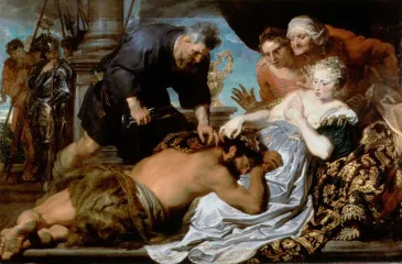 Samson And Delilah 2 - Antoon Van Dyck
