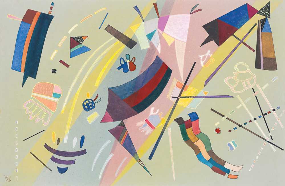 Sans Titre (1941) - Wassily Kandinsky