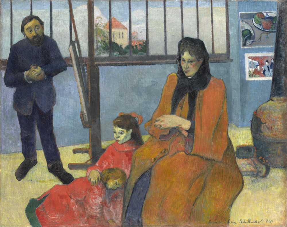 Schuffenecker’s Studio (1889) - Paul Gauguin