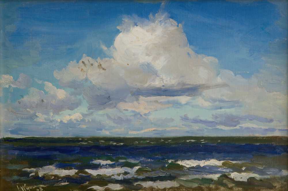 Sea at Połąga (1908) - Leon Wyczółkowski