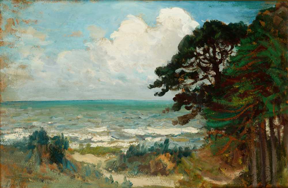 Sea at Połąga V (1908) - Leon Wyczółkowski