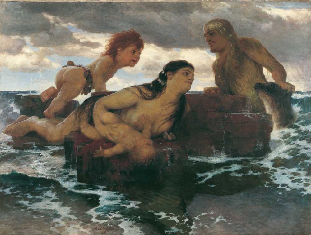 Sea Idyll (1887) - Arnold Bocklin