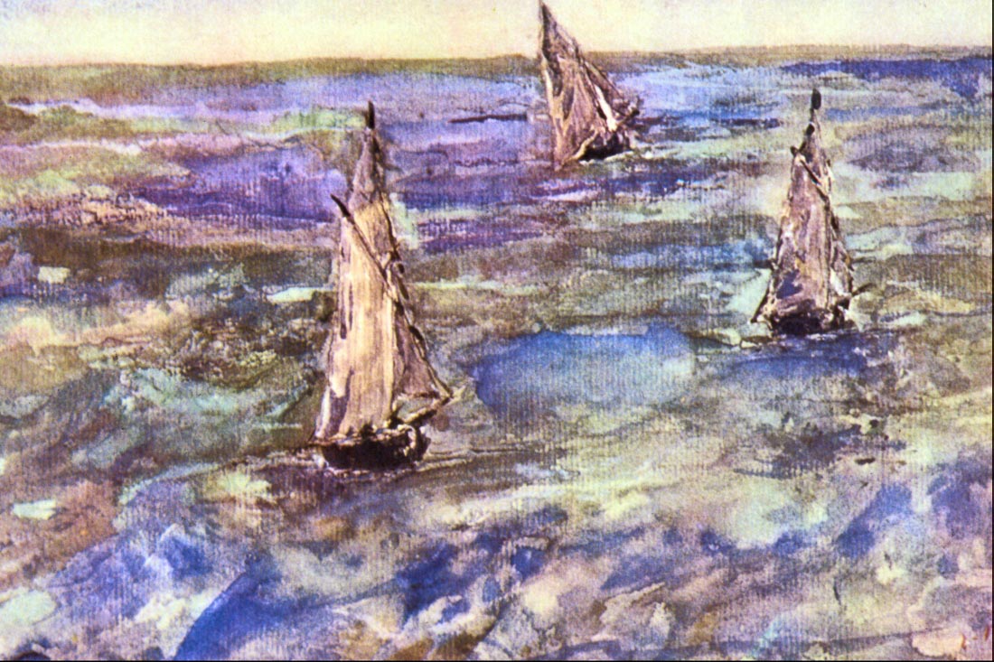 Seascape, 1873 - Manet