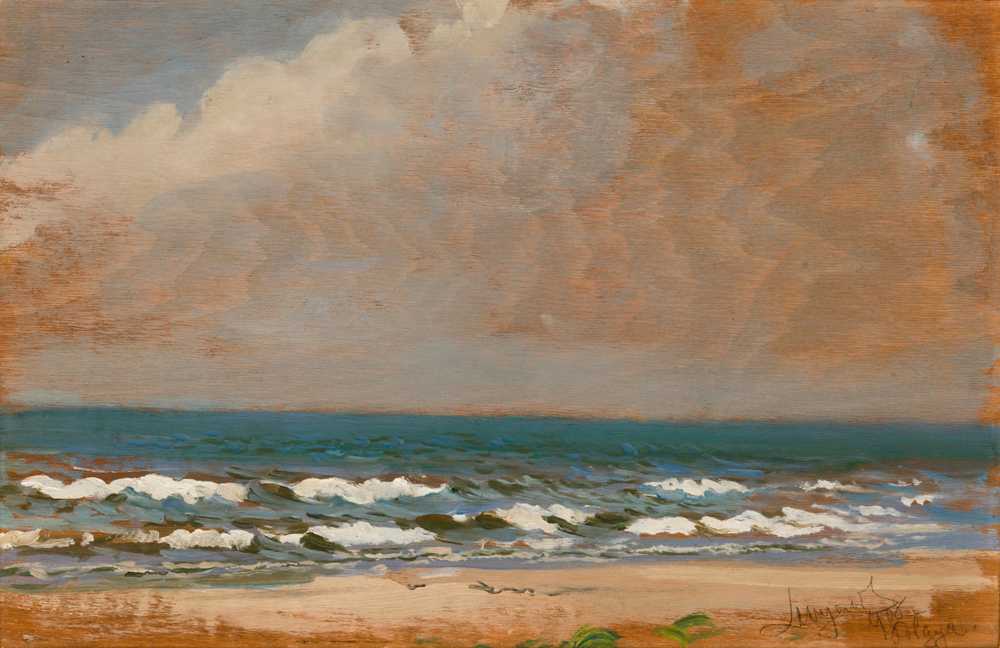 Seascape from Połąga (1908) - Leon Wyczółkowski