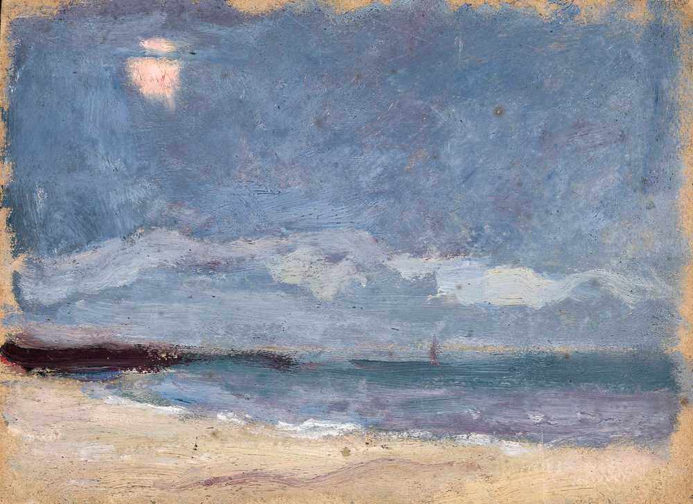 Seascape (the sun behind a cloud) (1910) - Tadeusz Makowski