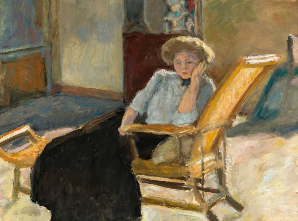 Seated Woman (circa 1907) - Pierre Bonnard