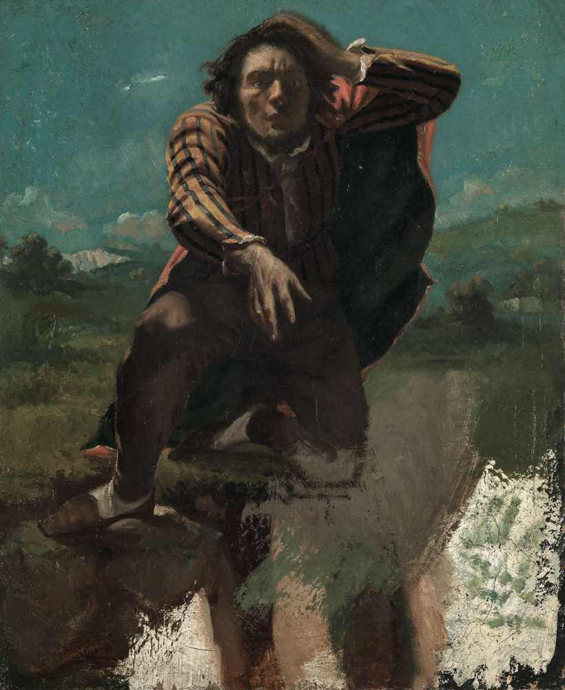 Self-portrait (1844) - Gustave Courbet