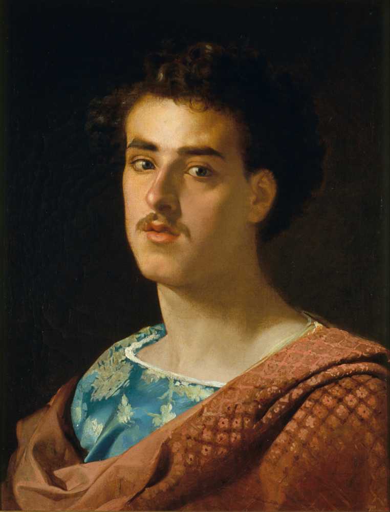 Self-portrait (1858) - Mariano Fortuny Marsal