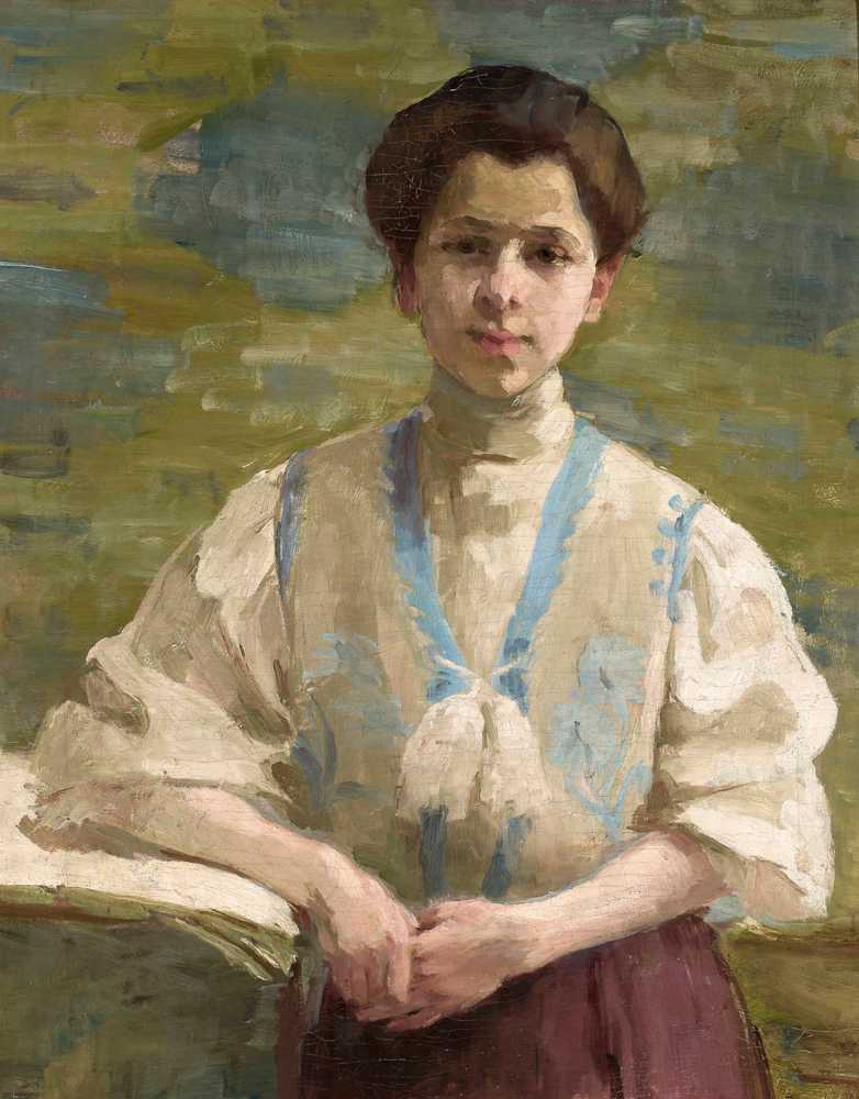 Self-portrait (1893) - Olga Boznańska