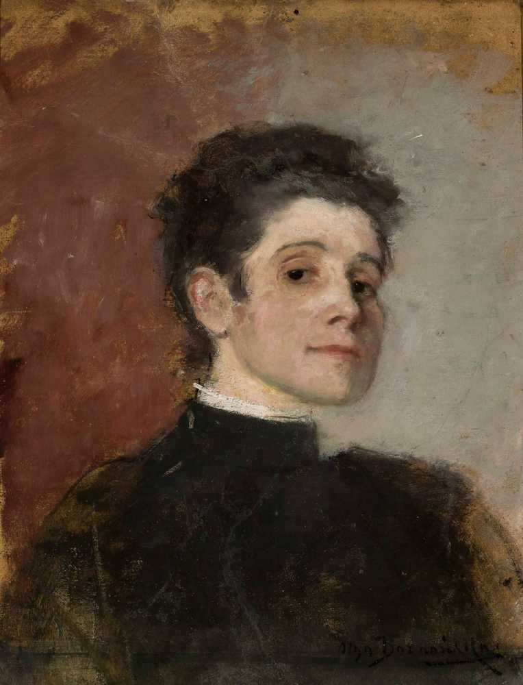 Self-portrait (1896) - Olga Boznańska