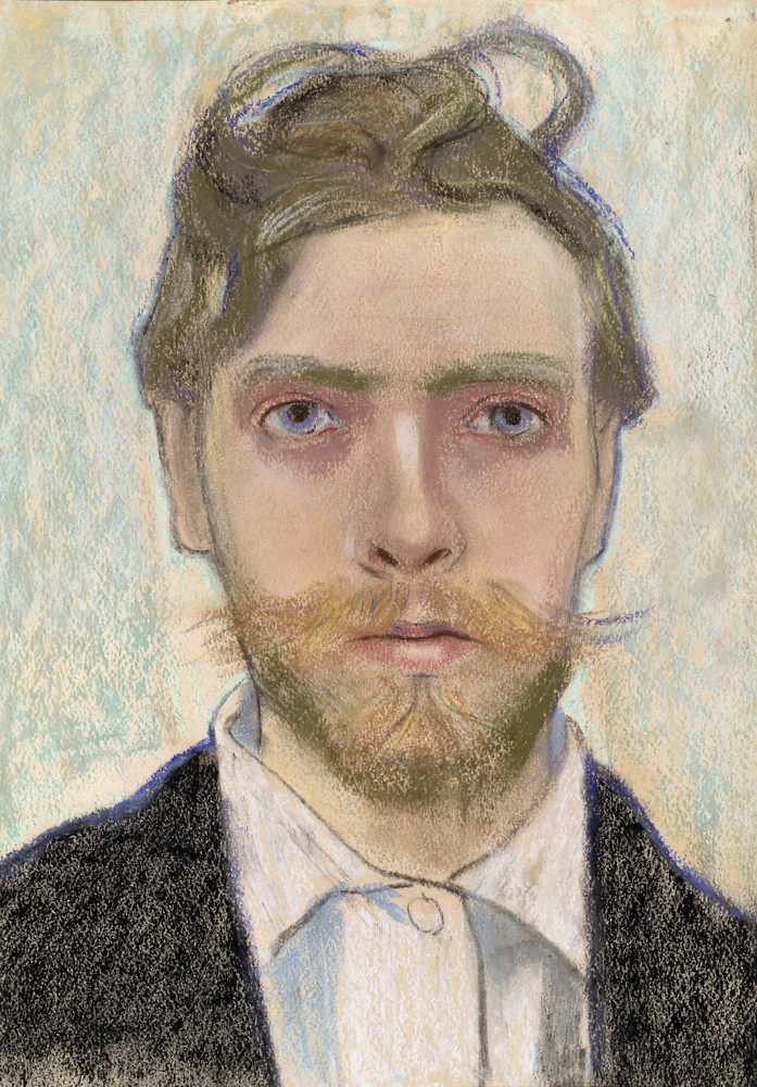 Self-Portrait (1897) - Stanisław Wyspiański