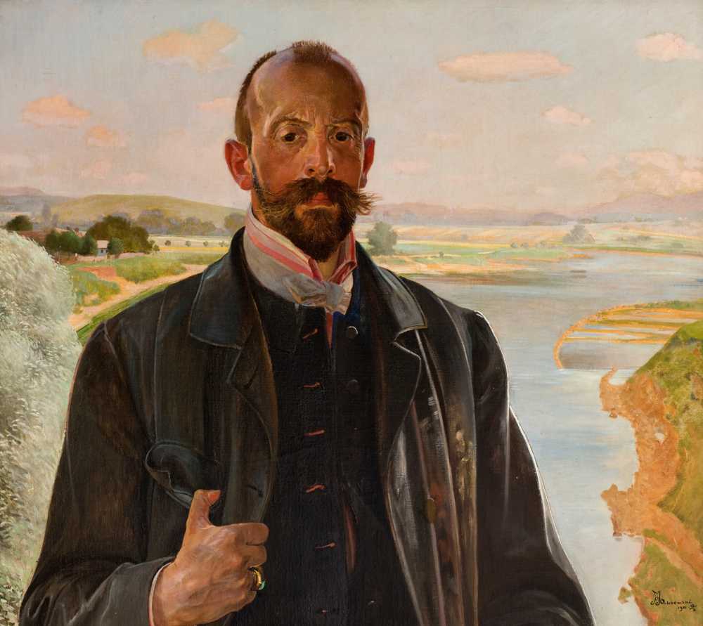 Self-Portrait (1901) - Jacek Malczewski