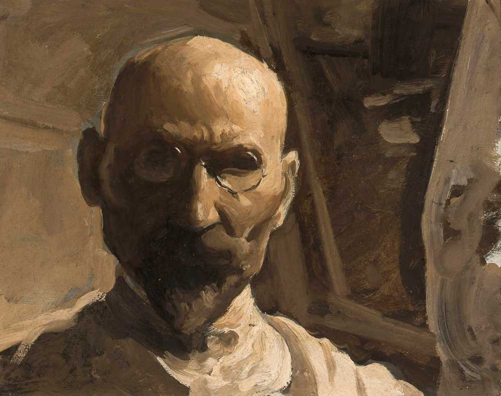 Self-portrait (1906) - Leon Wyczółkowski