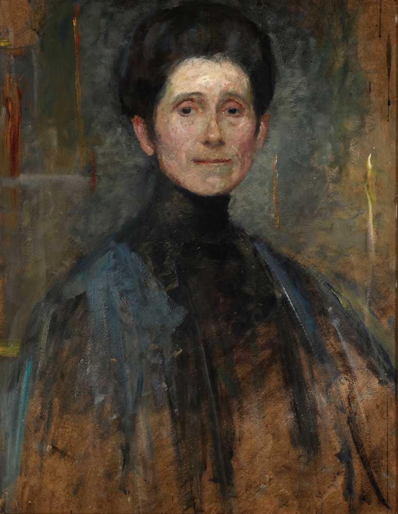 Self-Portrait (1906) - Olga Boznańska