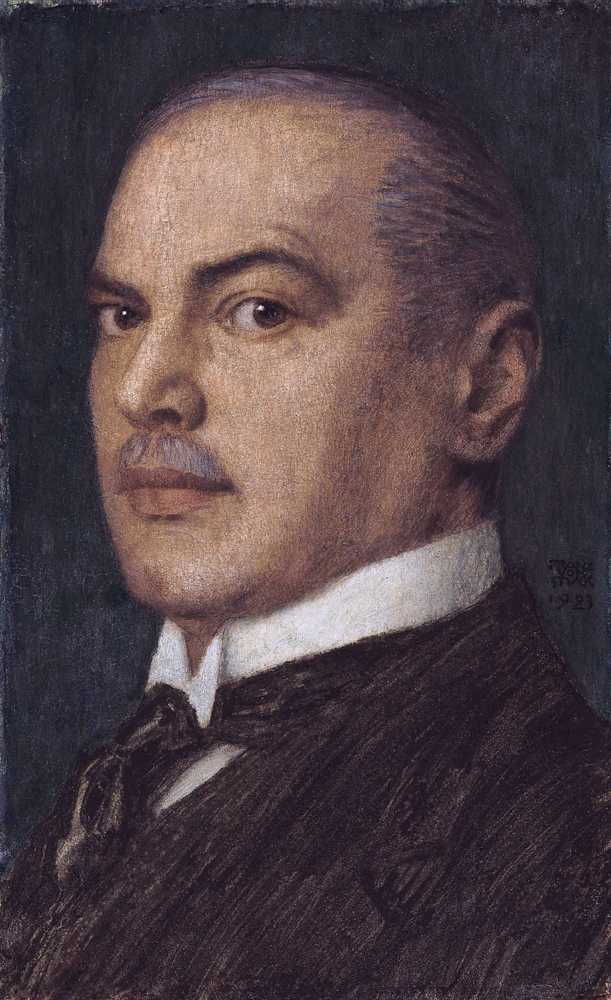 Self-portrait (1923) - Franz von Stuck