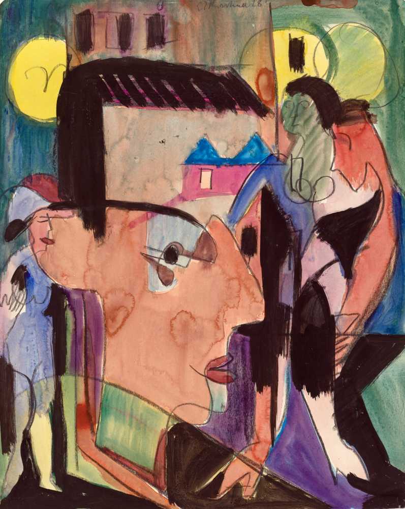 Self-Portrait (1928) - Ernst Ludwig Kirchner